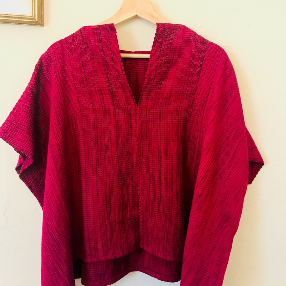 New Handwoven Poncho Coat